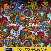 custom printed cotton fabric upholstery 2013 new design